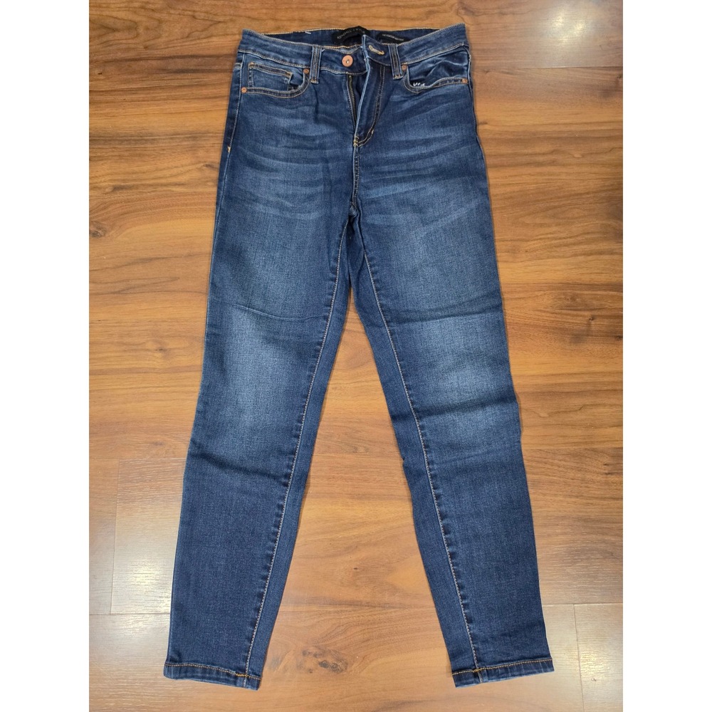 Excellent Kendall + Kylie Jeans 27 Blue The Kontour High Rise Skinny Denim